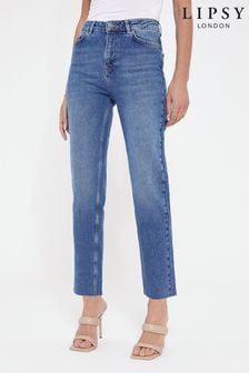 Lipsy Straight Bella Jeans mit mittelhohem Bund (P59223) | CHF 44