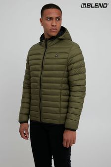 Blend Winter Moss Lightweight Puffer Jacket (P60435) | kr427