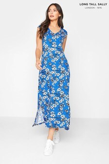 Long Tall Sally Blue V Neck Jersey Dress (P61430) | 47 €
