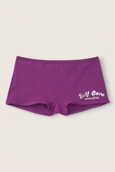 Victoria's Secret PINK Virtual Violet Purple Cotton Short Knicker (P63415) | €3.50