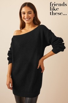 Friends Like These Langer, schulterfreier Pullover (P67202) | 26 €