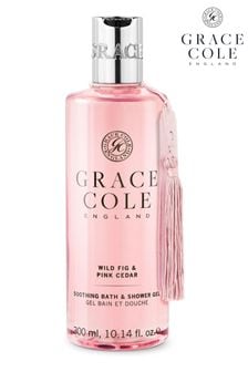 Grace Cole Wild Fig & Pink Cedar Bath & Shower Gel 300ml (P67964) | €11.50