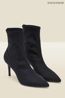 Sosandar Black Ava Stretch Sock Boot (P68059) | 121 €
