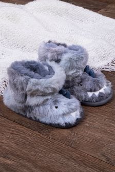 Totes Blue Dino Children Bootie Slippers (P69921) | INR 1,654