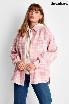 Розовый - Куртка на пуговицах Threadbare (P70001) | €47