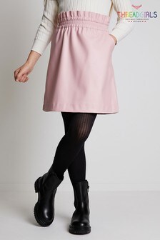Threadgirls Pink PU Skirt (P70225) | €22.50