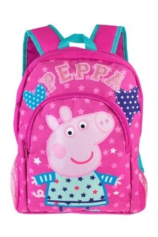 Character Pink Stars and Hearts Peppa Pig Backpack (P71490) | €15