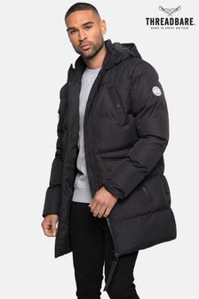 Threadbare Black Longline Jacket (P72378) | ₪ 230