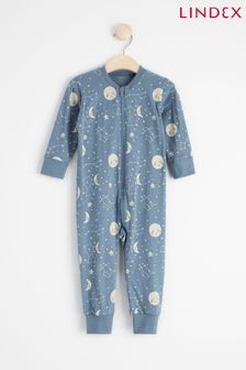Lindex Blue Night Sky Zip Sleepsuit (P73776) | €16.50