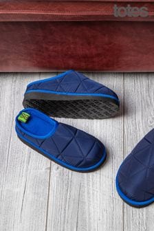Totes Navy Boys Premium Quilted Mule Slippers Mini Me (P74069) | INR 1,764