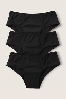 Victoria's Secret PINK Black Hipster Period Pant Knickers Multipack (P74820) | €41