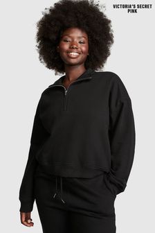 Victoria's Secret PINK Pure Black Fleece Sweatshirt (P75097) | €70
