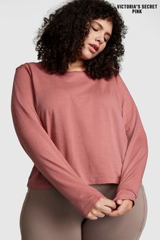 Victoria's Secret PINK Soft Begonia Pink Long Sleeve Dreamer T-Shirt (P75127) | €33