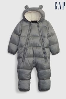 Gri Herringbone - Costum de iarnă rezistent la apă gap (P75483) | 304 LEI