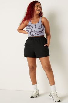 Women s Victorias Secret Pink Black Casual High Waisted Shorts