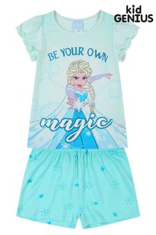 Kid Genius Blue Frozen Be Your Own Magic Short Pyjama (P76402) | $18
