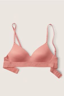 Victoria's Secret PINK French Rose Pink Smooth Non Wired Push Up T-Shirt Bra (P76831) | €23