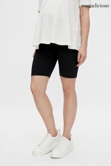 黑色 - Mamalicious2件孕婦裝平織單車短褲 (P76937) | NT$1,170