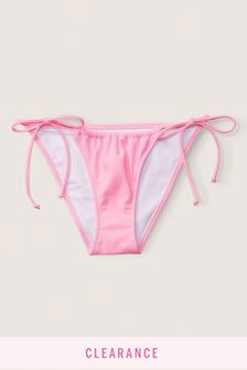Victoria's Secret Pink Ruched String Bikini Swim Bottom (P77059) | kr480