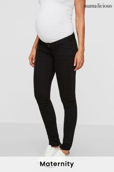 Mamalicious Black Maternity Over The Bump Slim Fit Jeans (P77123) | 60 €