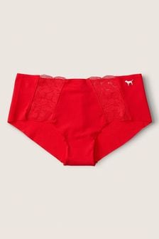 Pepper Rdeča - Roza spodnjice s čipkastim detajlom Victoria's Secret No Show (P77441) | €10