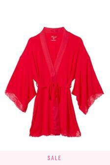 Victoria's Secret Modal Lace Trim Robe