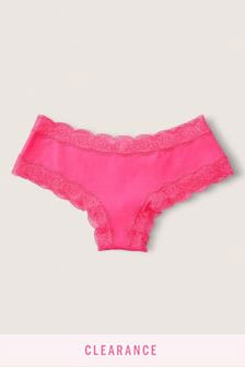 Victoria's Secret PINK Capri Pink Lace Trim Cheeky Knicker (P80256) | 12 €