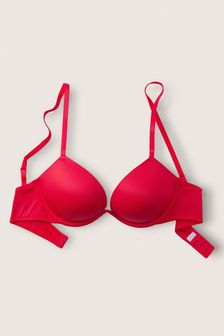 Victoria's Secret PINK Red Pepper Add 2 Cups Smooth Push Up T-Shirt Bra (P80306) | kr376