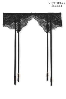 Victoria's Secret Black Lace Suspenders (P81120) | kr640