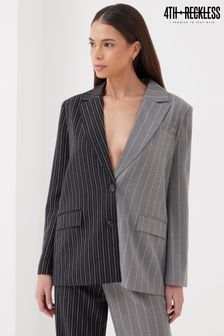 4th & Reckless Grey Forrest Oversized Two Tone Blazer (P81648) | 70 €