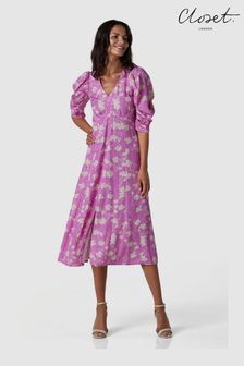 Closet Pink London Panell Midi Dress (P81684) | €67