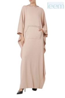leem Pink Studded Hood Kaftan Maxi Dress (P82417) | 72 €