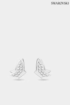 Swarovski Silver Butterfly Studded Crystal Earrings (P82592) | €62
