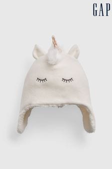 Gap White Unicorn Trapper Hat (P82634) | €9