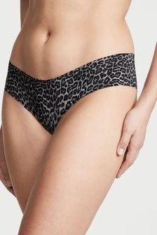 Victoria's Secret Black Basic Instincts Animal Smooth No Show Cheeky Knickers (P82936) | €14