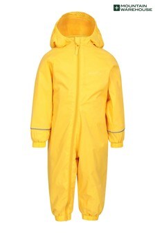 Mountain Warehouse Yellow Spright Junior Waterproof Puddlesuit (P83560) | 43 €