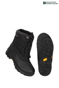 Mountain Warehouse Black Piste Ultra Kids Vibram Snow Boots (P83668) | €41