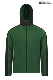Grün - Mountain Warehouse Relic Herren-Kapuzensweatshirt aus recyceltem Fleece (P83878) | 61 €
