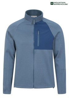 Mountain Warehouse Blue Surge Mens Fleece Jacket (P83882) | ₪ 102