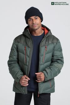 Mountain Warehouse Green Barrier Extreme Mens Down Jacket (P83909) | SGD 279