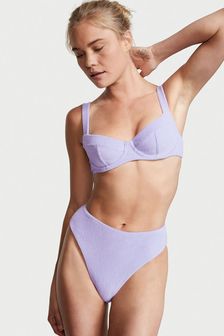 Victoria's Secret Precious Lavender Purple Essential Terry Wicked Swim Top (P84124) | kr880