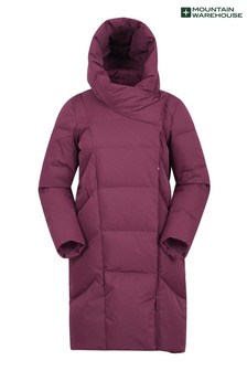 Mountain Warehouse Purple Cosy Wrap Womens Extreme Down Jacket (P85618) | €92