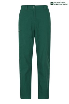 Mountain Warehouse Green Hiker Womens Lightweight Stretch UV Protect Walking Trousers (P85648) | €46