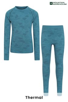 Mountain Warehouse Active Seamless Thermal Top & Pants Set - Kids (P85906) | kr590