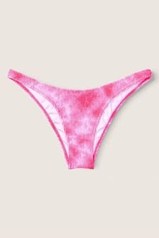 Bas de bikini brésilien froissé rose Victoria's Secret (P86044) | €31