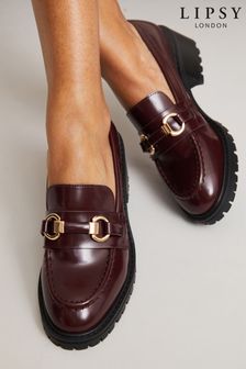 Lipsy Berry Red Chunky Snaffle Loafer (P86597) | 57 €