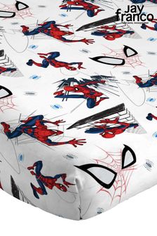 Jay Franco White Spider-Man Disney 2 Pack Single Fitted Sheet (P87942) | $61