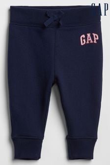 Bleu - Pantalons molletonnés à logo Gap (Bébé - 6 ans) (P89252) | €18