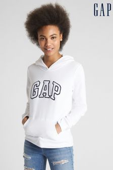 Gap White Logo Pullover Hoodie (P89321) | €23