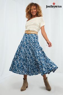 Joe Browns Blue Beautiful Batik Boho Skirt (P90108) | 74 €